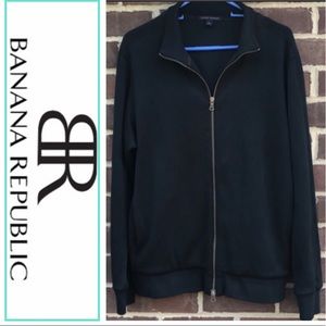 Banana Republic dress zip up lined on inside 100% cotton. Front pockets.